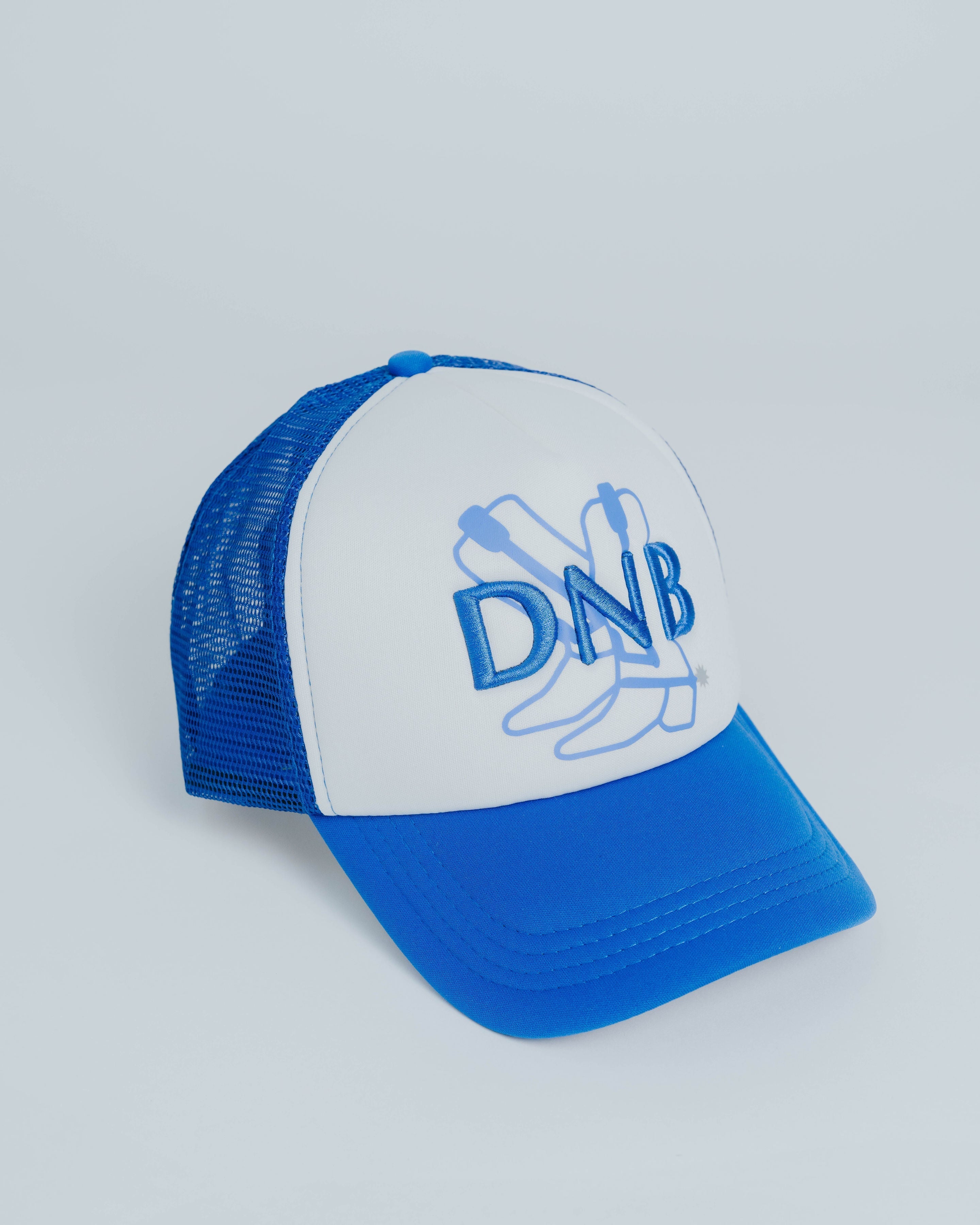 Mesh Trucker Cap - Blue