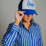 Mesh Trucker Cap - Blue