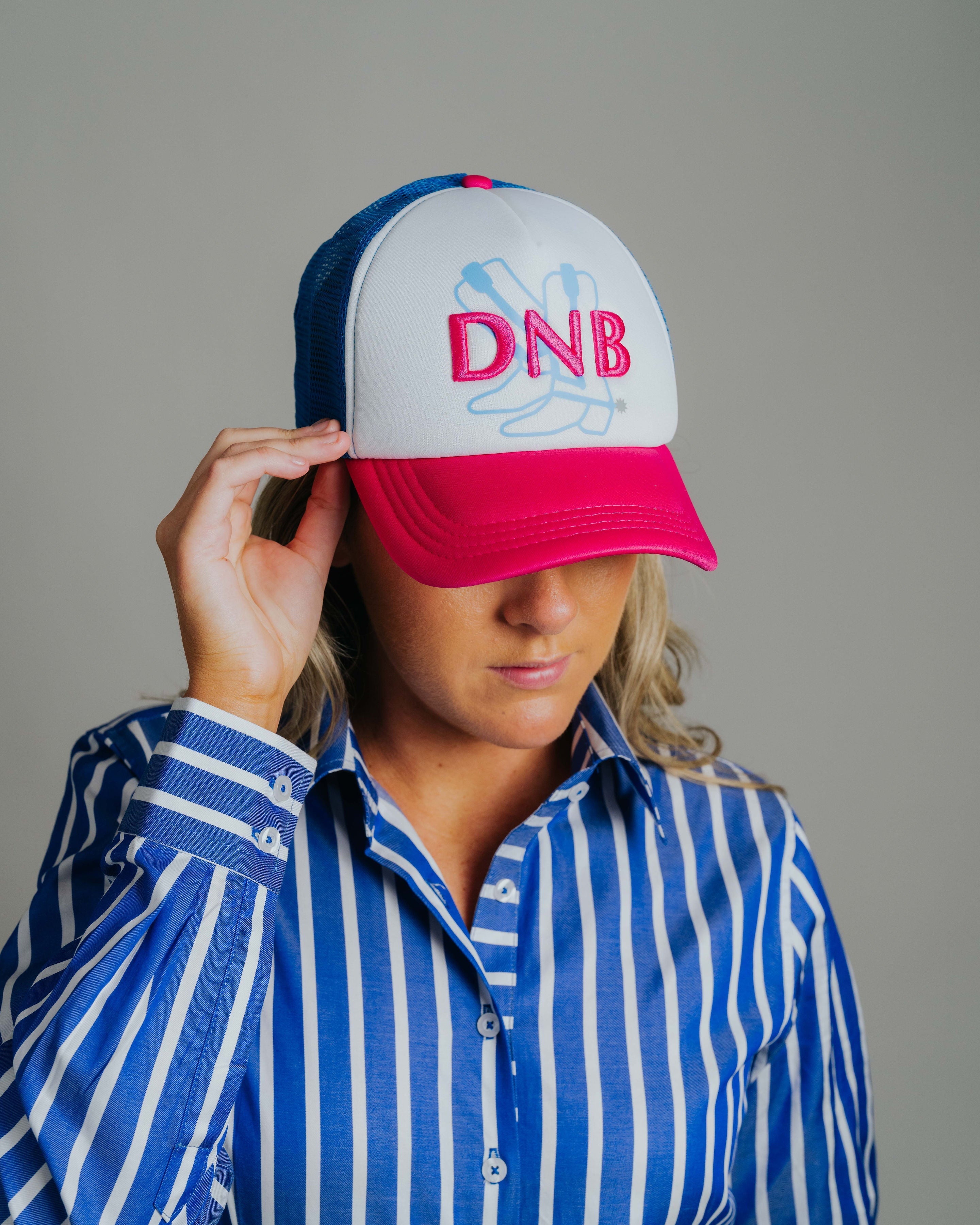 Mesh Trucker Cap - Pink