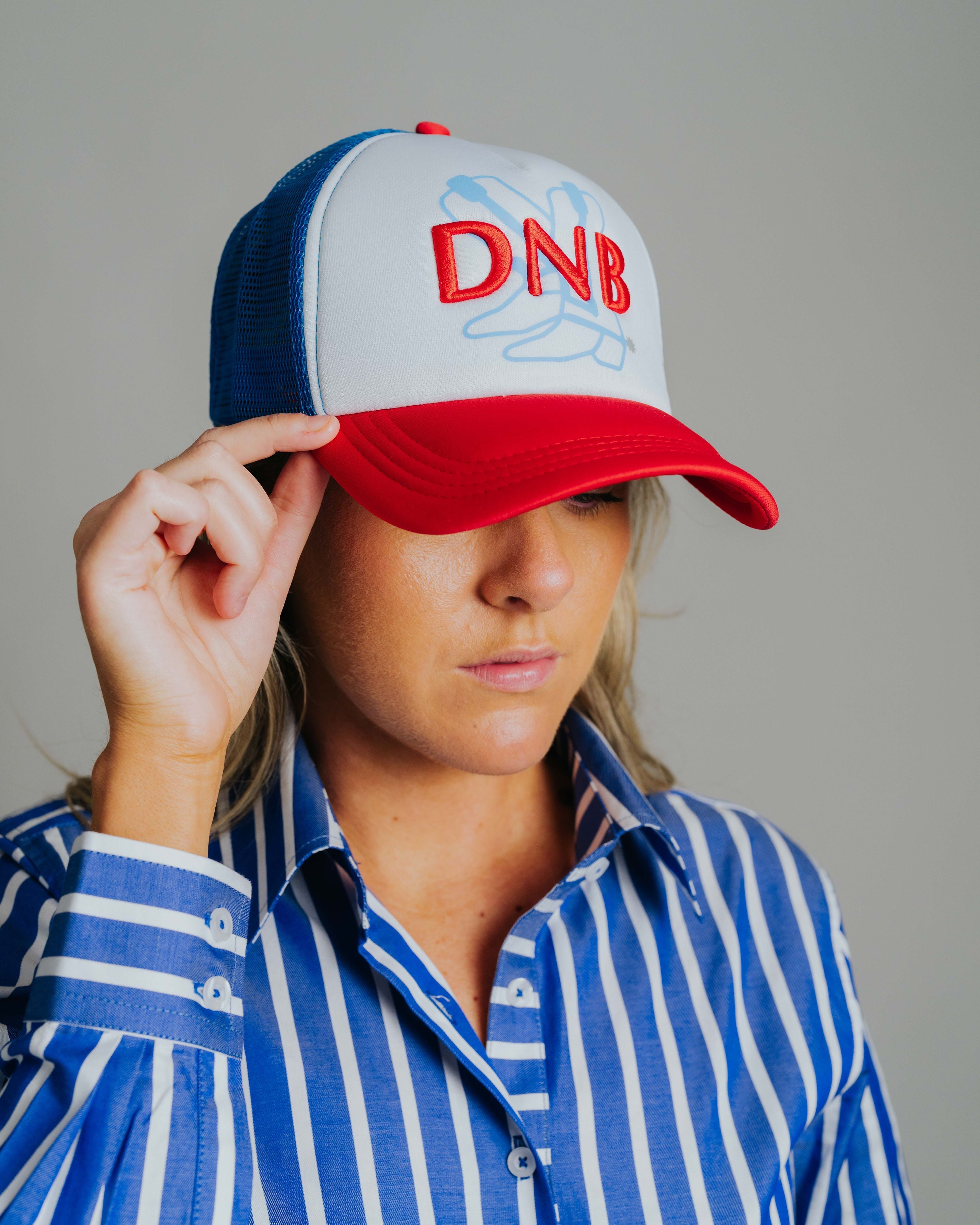 Mesh Trucker Cap - Red