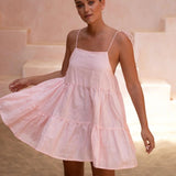Nikko Dress - Pale Pink