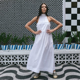 Northshore Dress - White Poplin