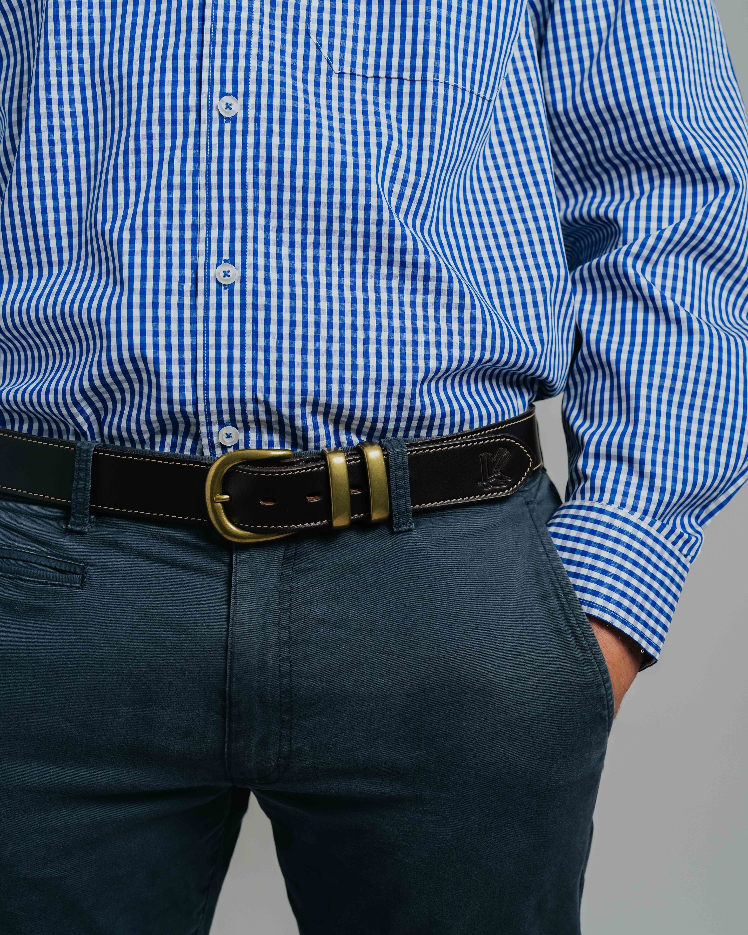 Plain Leather Belt