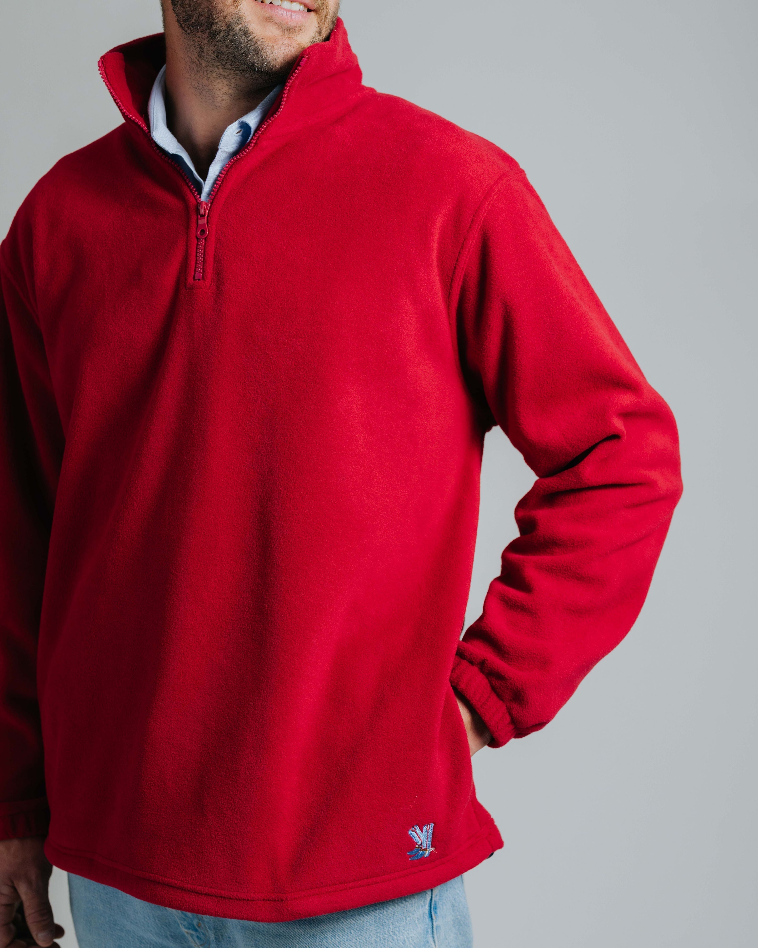 Polar Fleece - Red