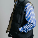 Reversible Vest - Black/Beige