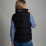 Reversible Vest - Black/Beige