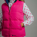 Reversible Vest - Fuchsia/Navy