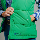 Reversible Vest - Green/Cobalt