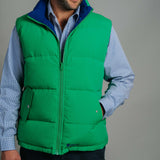 Reversible Vest - Green/Cobalt