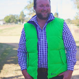 Reversible Vest - Lime/Navy