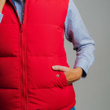 Reversible Vest - Red/Navy
