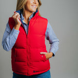 Reversible Vest - Red/Navy