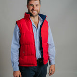 Reversible Vest - Red/Navy
