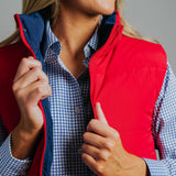 Reversible Vest - Red/Navy