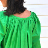 Sammie Smock - Green Linen