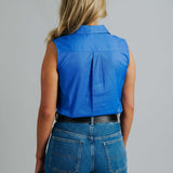 Sleeveless Ocean Work Shirt