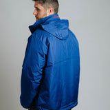Unisex Coat - Cobalt/Red