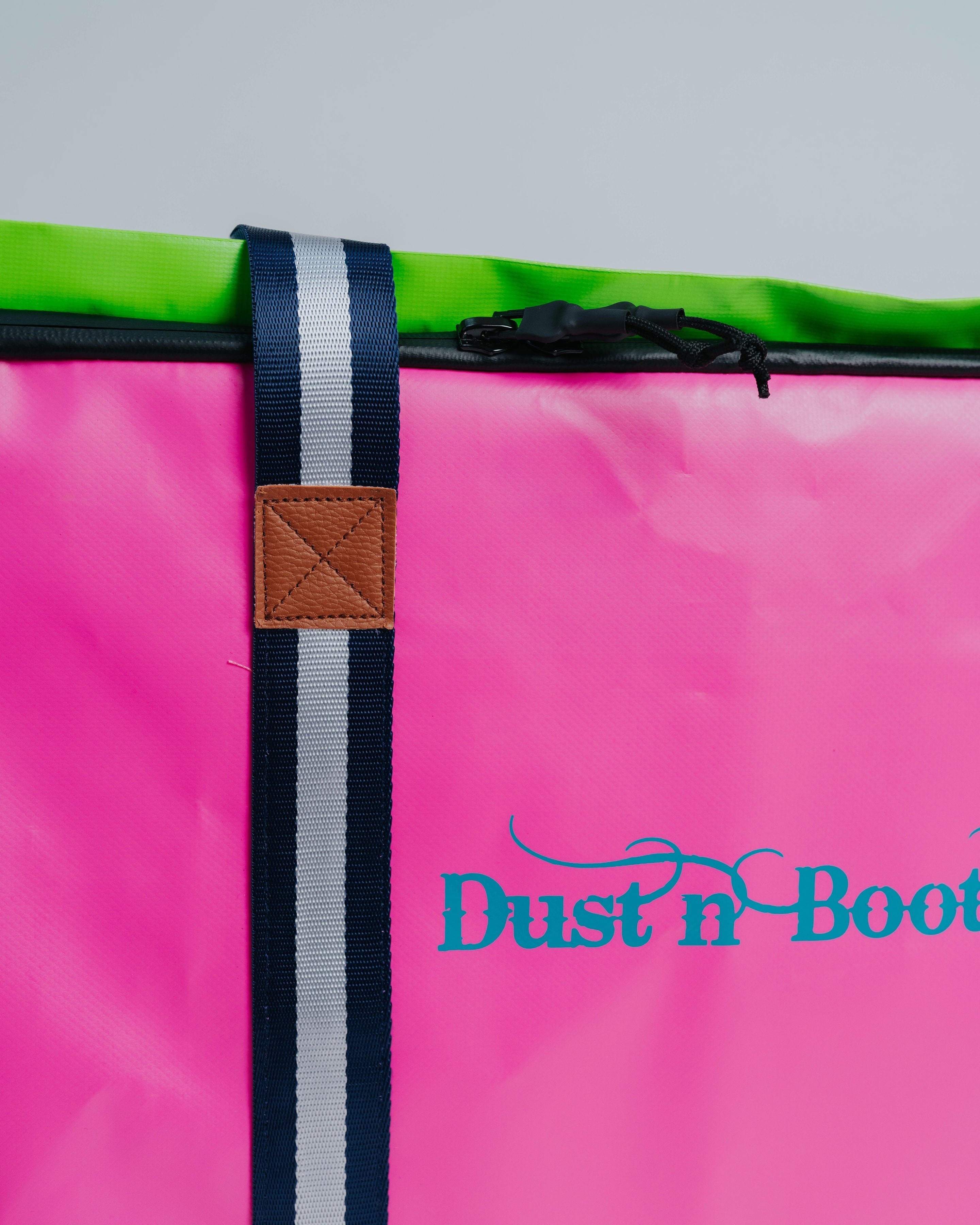 Vinyl Bag Pink/Lime/Aqua