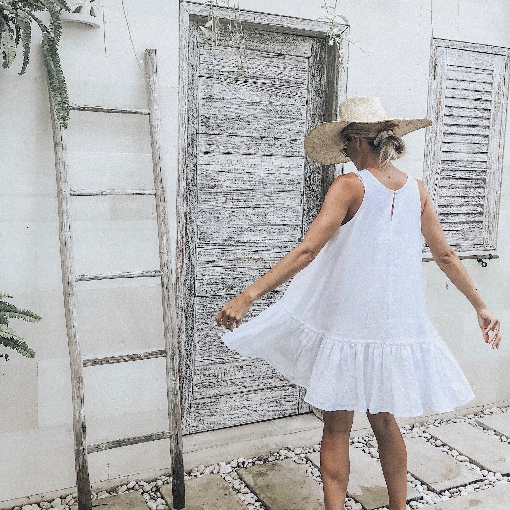 Annie Dress - White