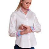 Bella Q-Pink/Silver Trim
