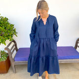 Bellagio Dress - Navy