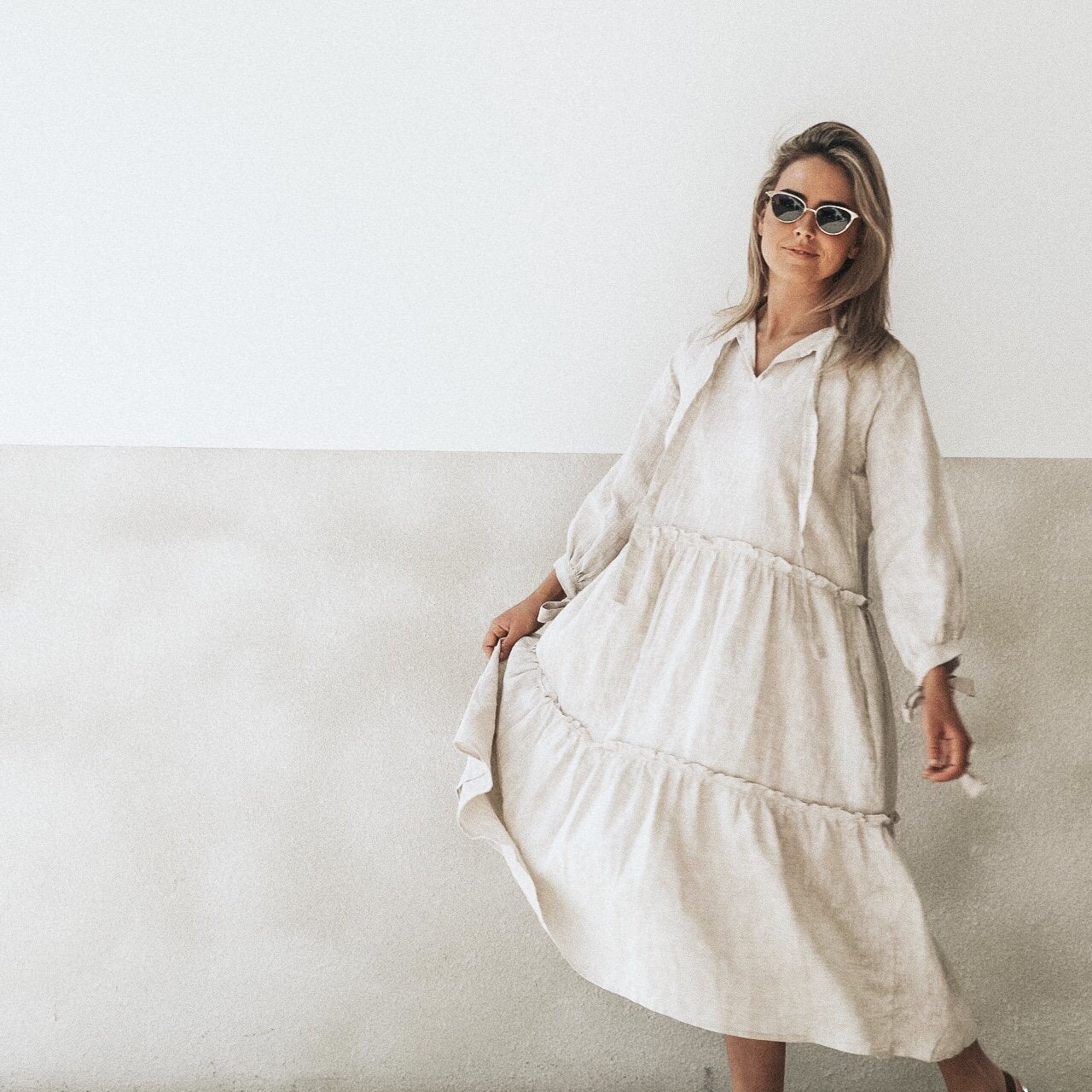 Bellagio Dress - Raspberry Check