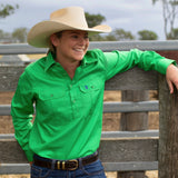 Clover Half Button