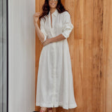 Emma Dress - Navy