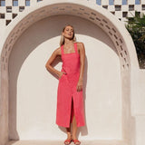 Goldie Dress - Raspberry