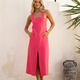 Goldie Dress - Raspberry