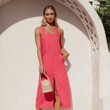 Goldie Dress - Raspberry