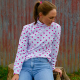 Pink Heart Skivvy