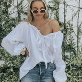 Sammie Smock - White Linen