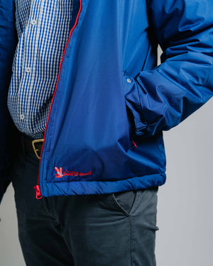 Unisex Coat - Cobalt/Red