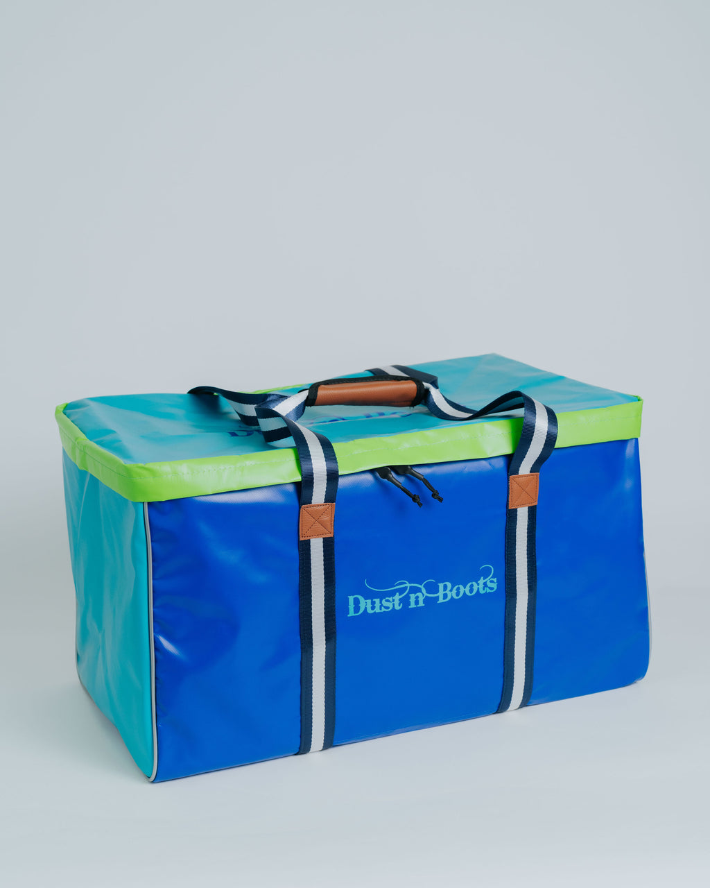 Vinyl Bag Green/Aqua/Blue