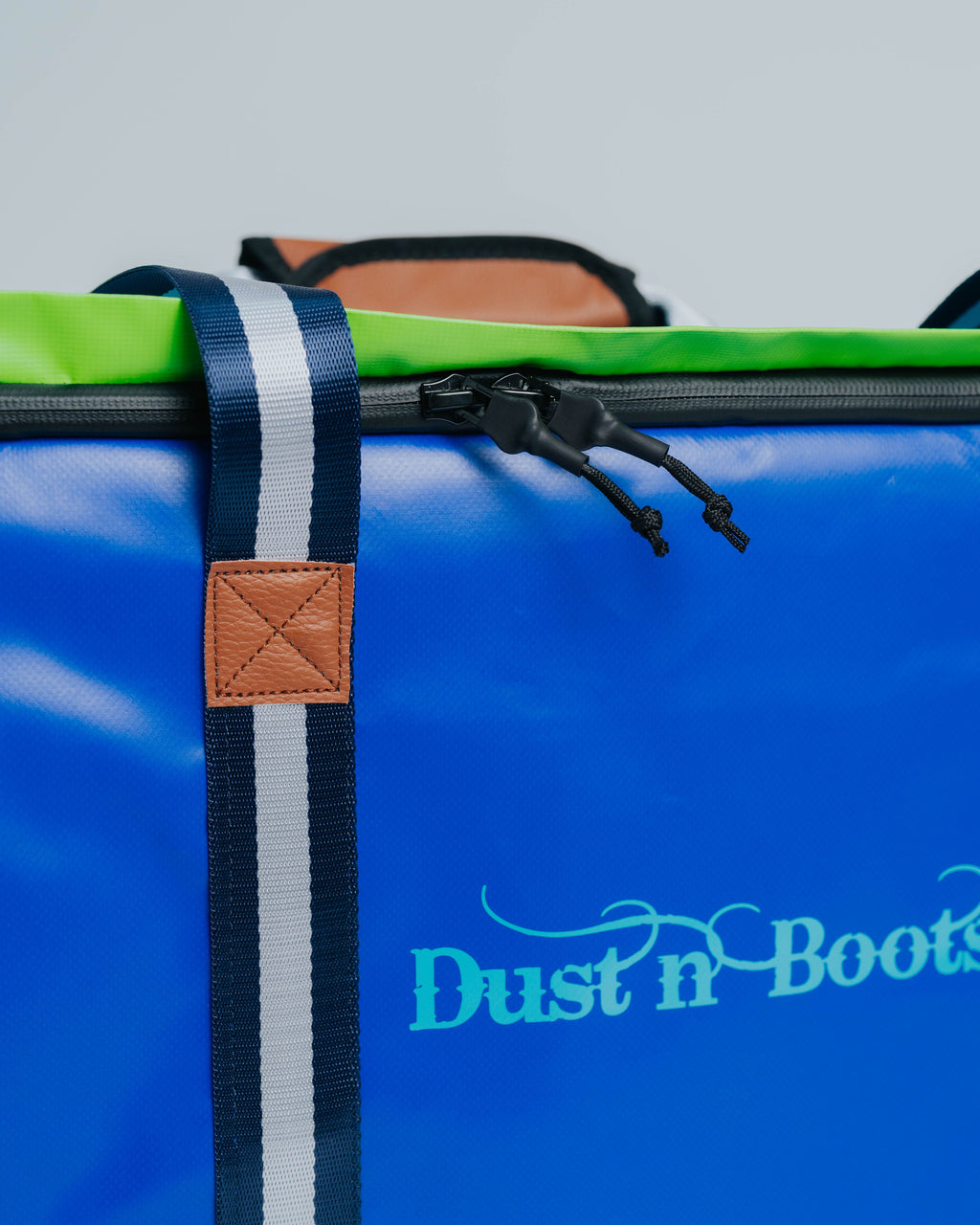 Vinyl Bag Green/Aqua/Blue
