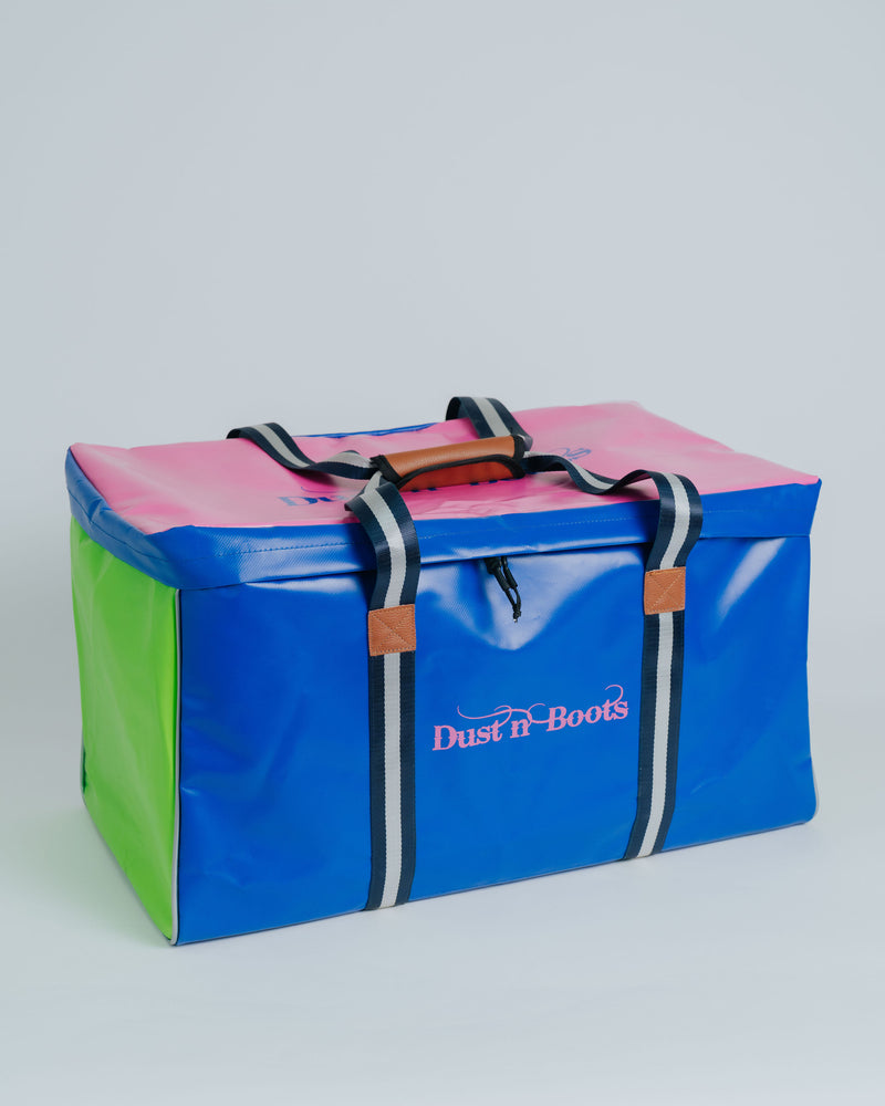 Vinyl Bag Pink/Blue