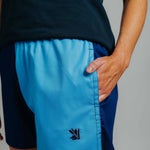Blackjack Shorts - Aqua/Navy