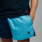Blackjack Shorts - Aqua/Navy
