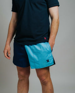 Blackjack Shorts - Aqua/Navy