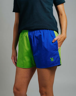 Blackjack Shorts - Cobalt/Lime