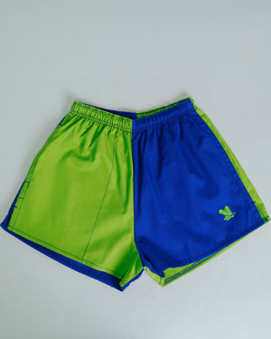 Blackjack Shorts - Cobalt/Lime