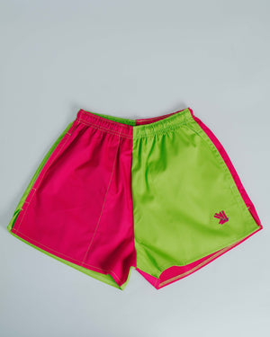 Blackjack Shorts - Fuchsia/Lime