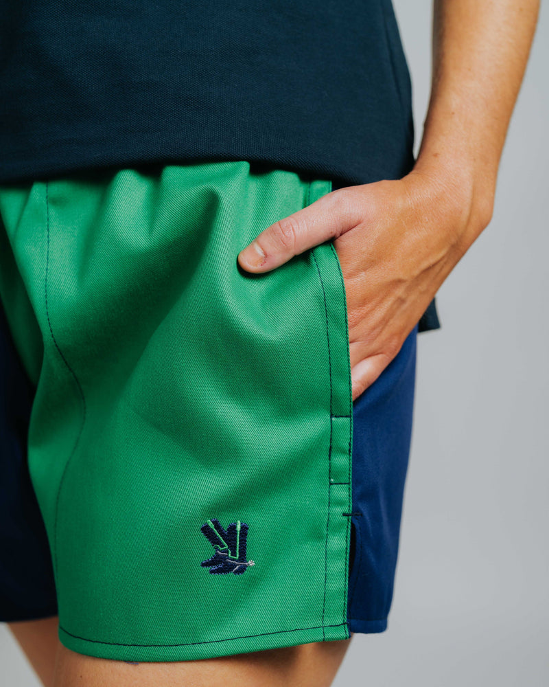 Blackjack Shorts - Green/Navy
