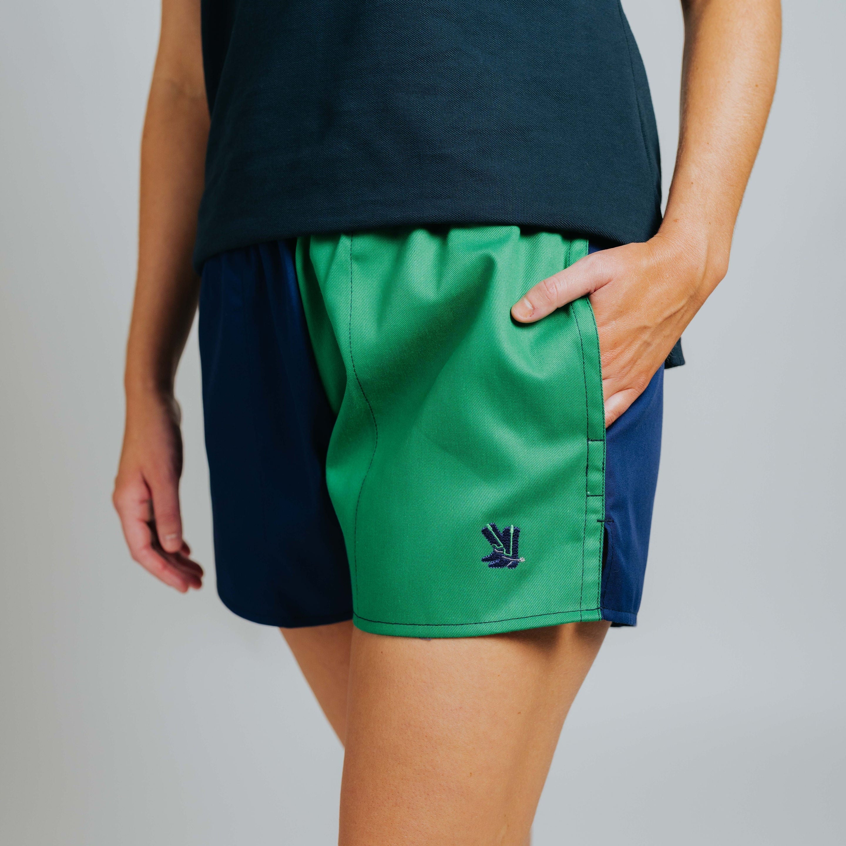 Blackjack Shorts - Green/Navy
