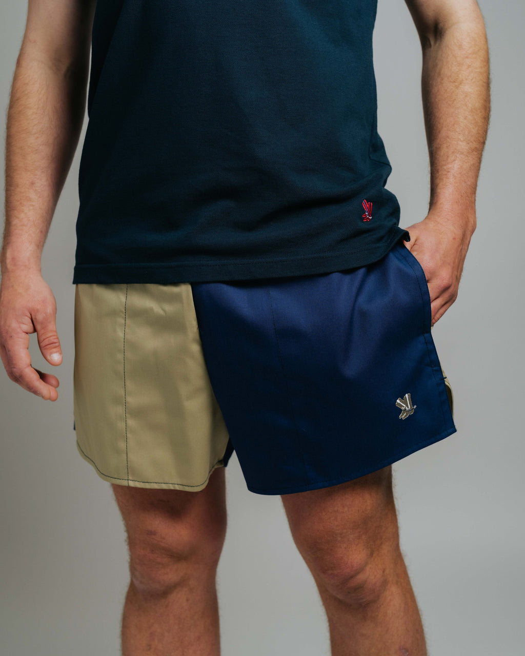 Blackjack Shorts - Navy/Stone