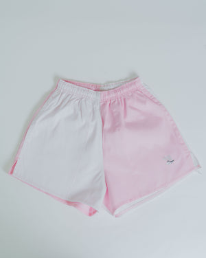 Blackjack Shorts - Pale Pink/White
