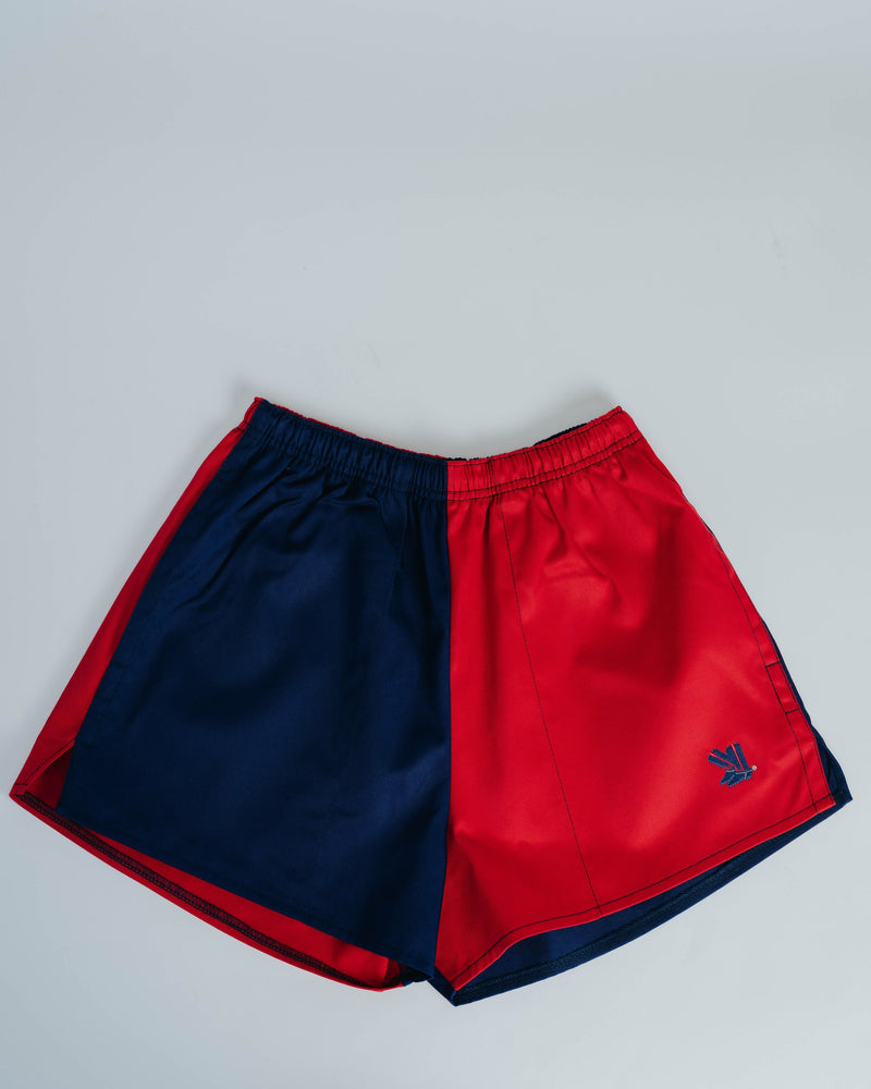 Blackjack Shorts - Red/Navy