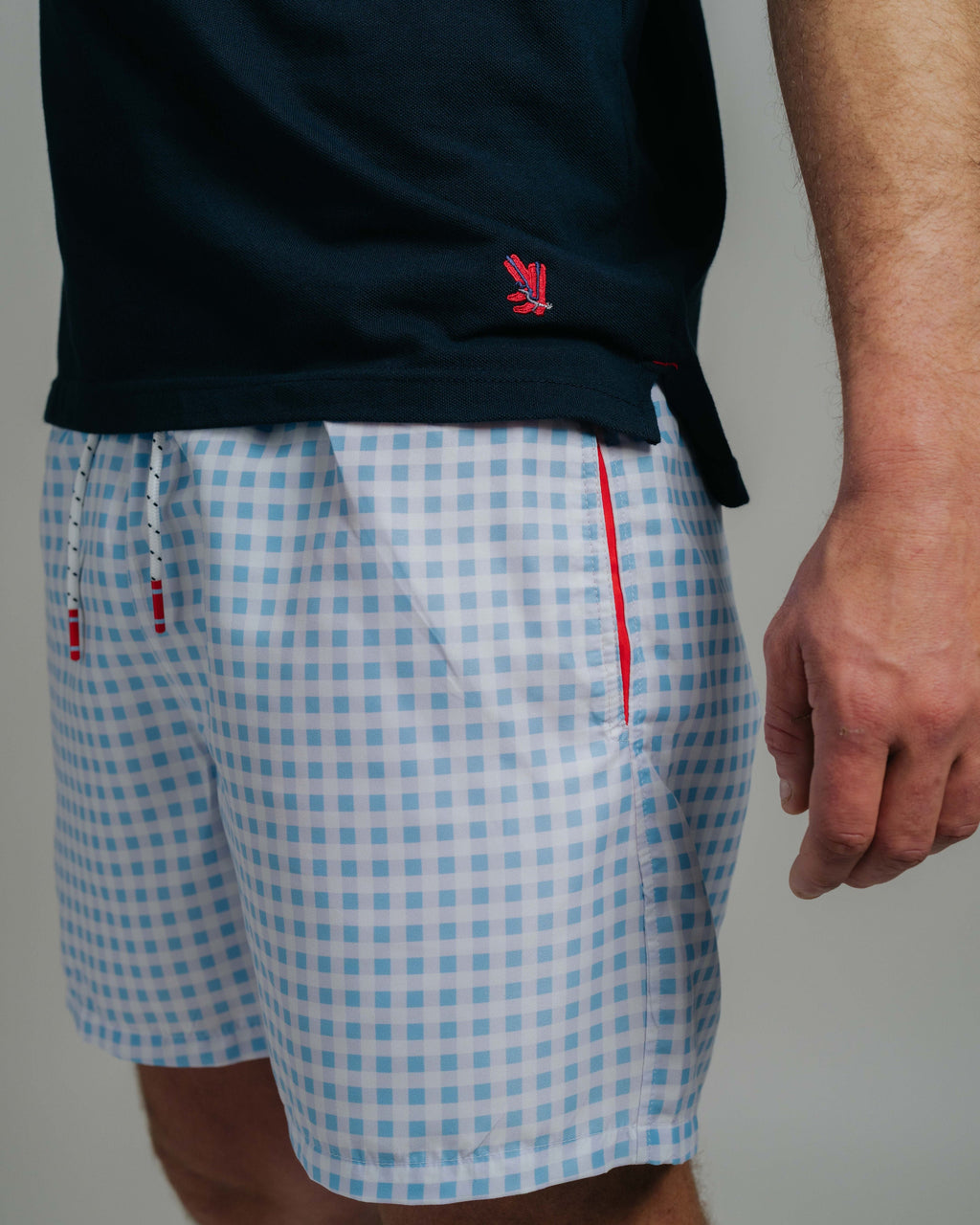 Board Shorts - Blue Check