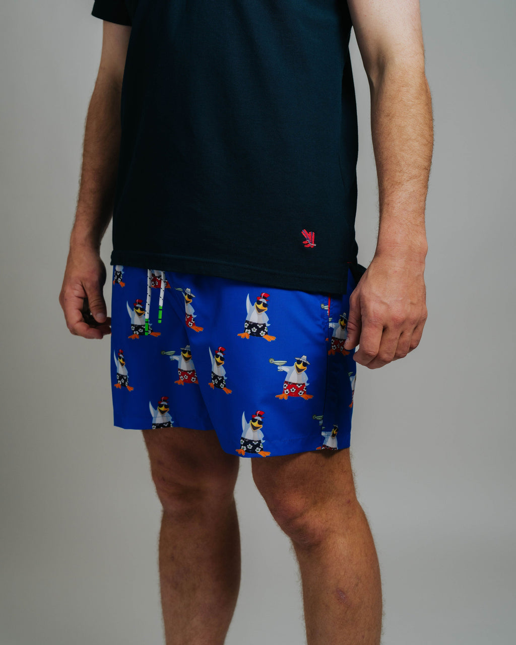 Board Shorts - Cocktail Penguin